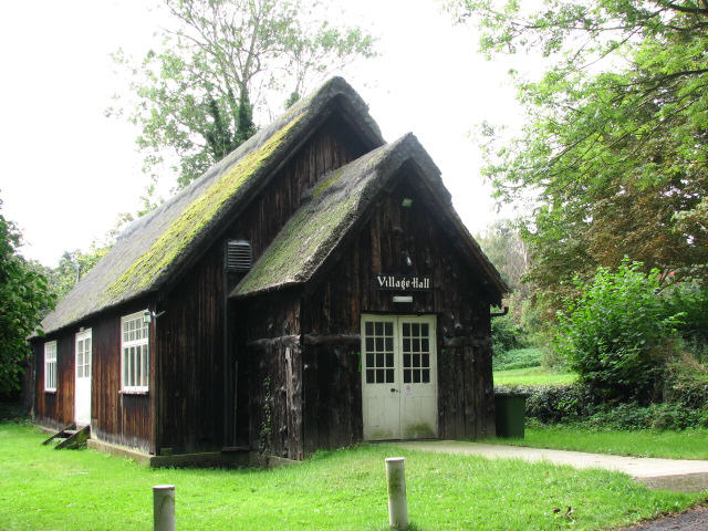 The photo shows Ranworth Village Hall.